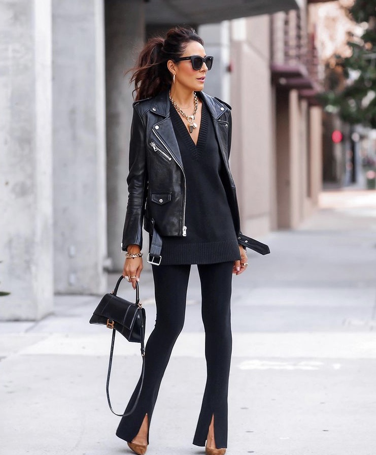 Sleek and Stylish Black Outfit