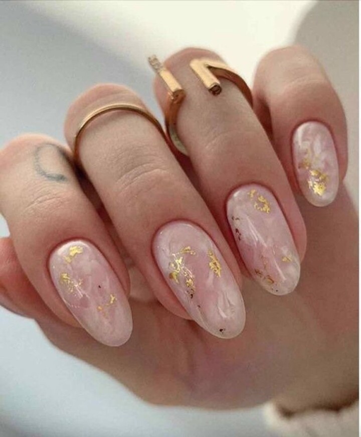 40 Stunning Marble Nails That Are Timeless Le Chic Street